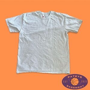 Hanes Light Gray Plain Tee